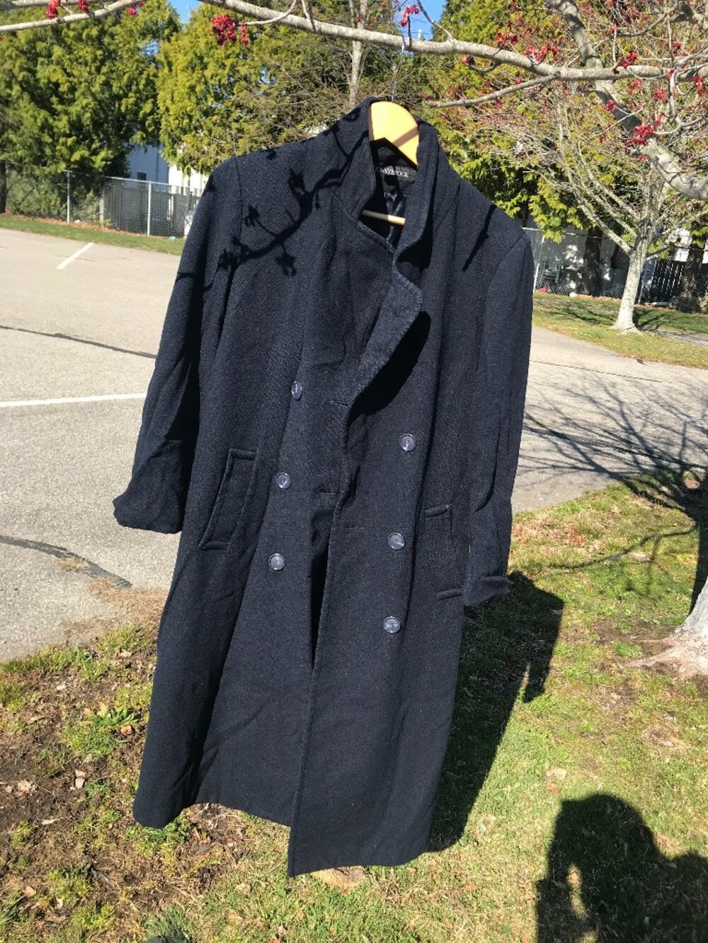 Wool long coat
